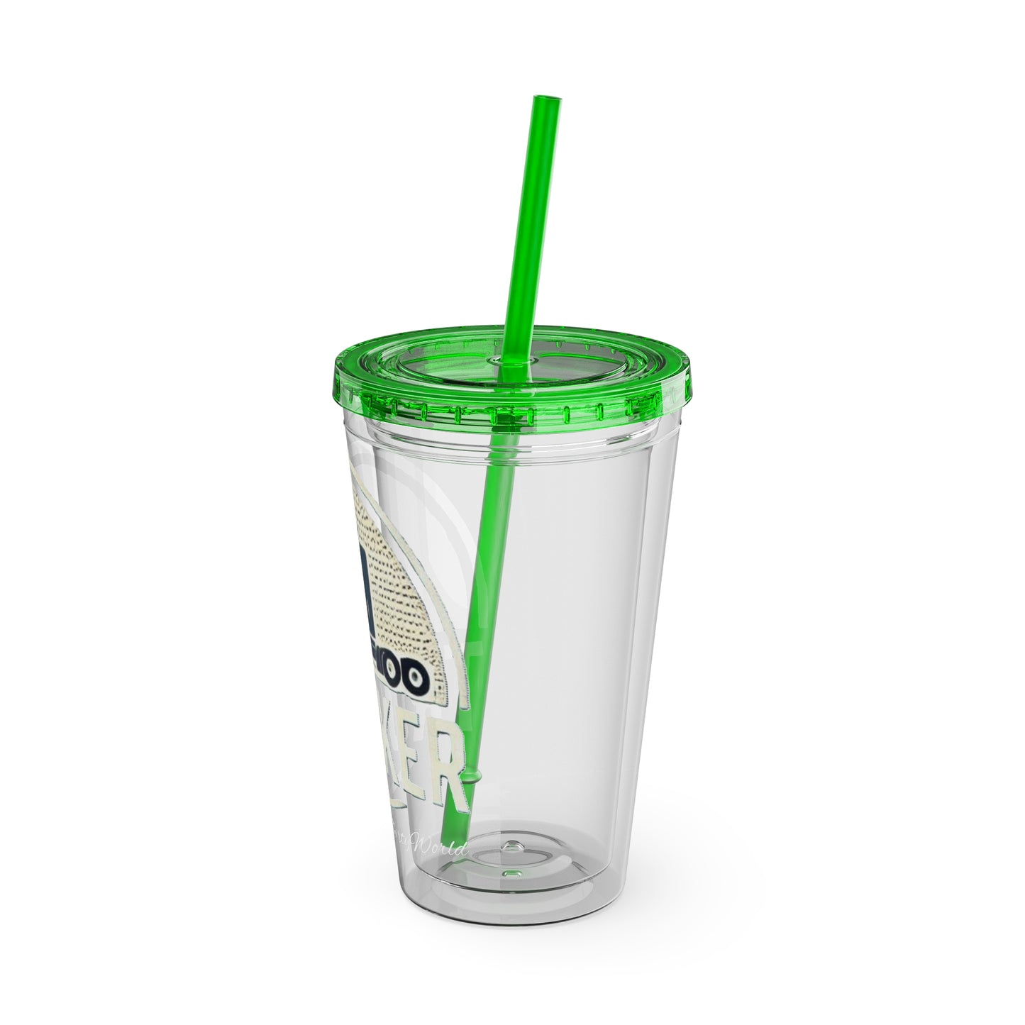 Trucker Sunsplash Tumbler: Sip in Style, Wherever You Go! ππΉ