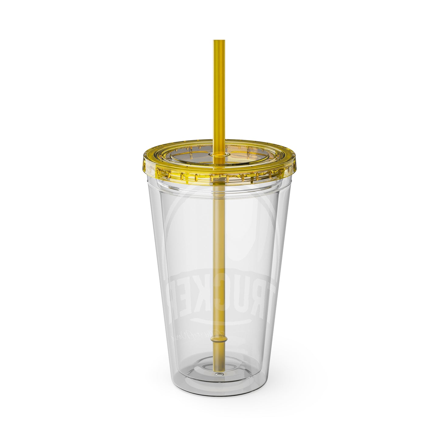 Trucker Sunsplash Tumbler: Sip in Style, Wherever You Go! ππΉ