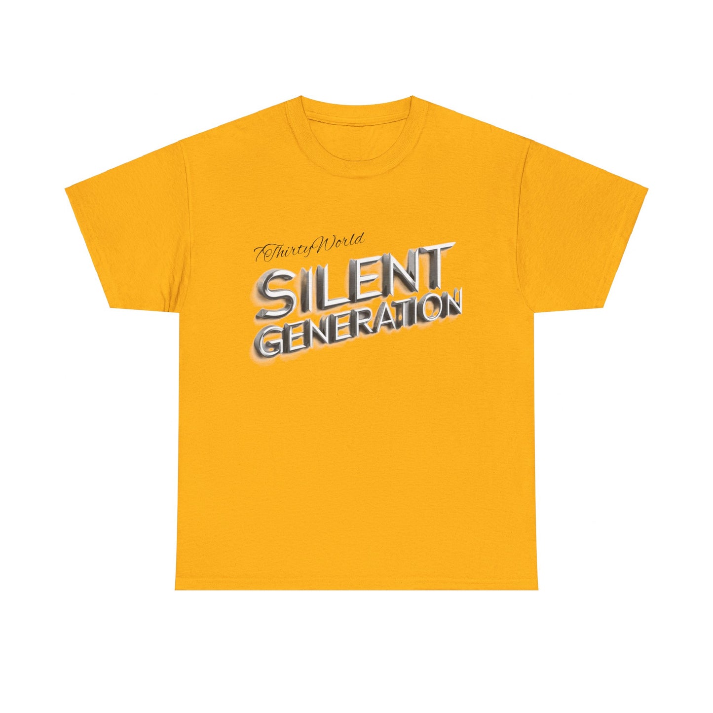 7ThirtyWorld 'Silent Generation Classic Tee'