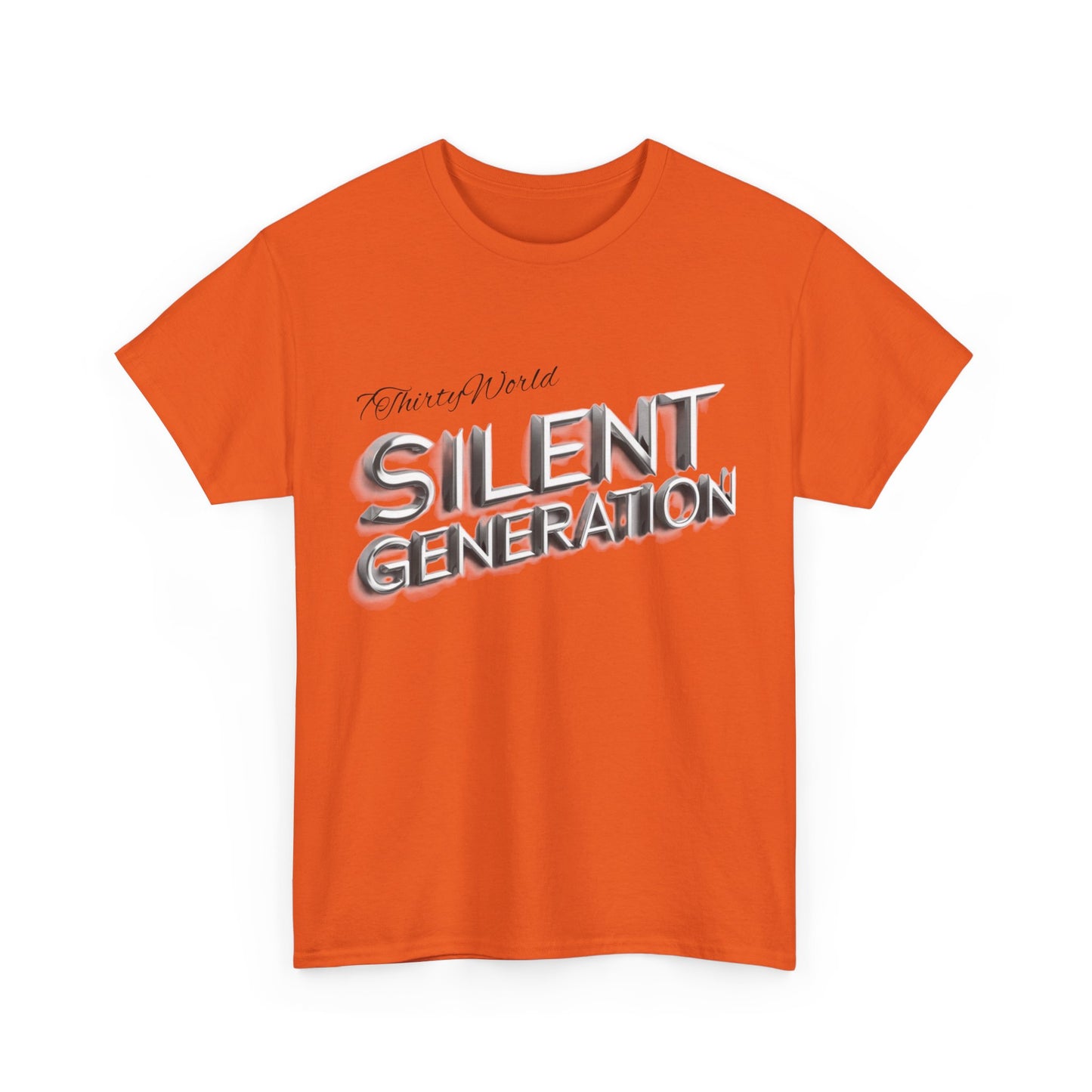 7ThirtyWorld 'Silent Generation Classic Tee'