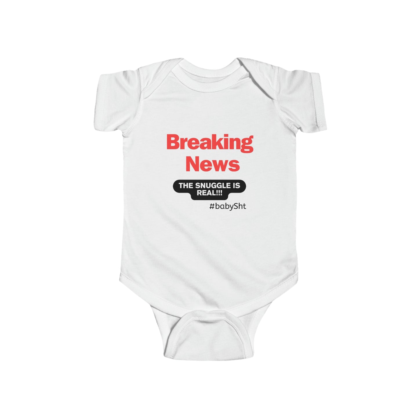 BabySht Presents-- "Breaking News" Onesie