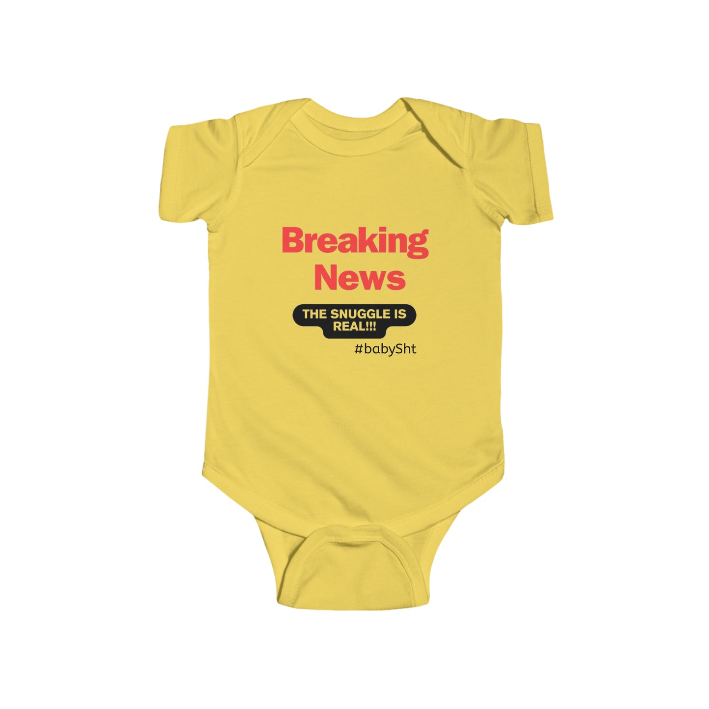 BabySht Presents-- "Breaking News" Onesie
