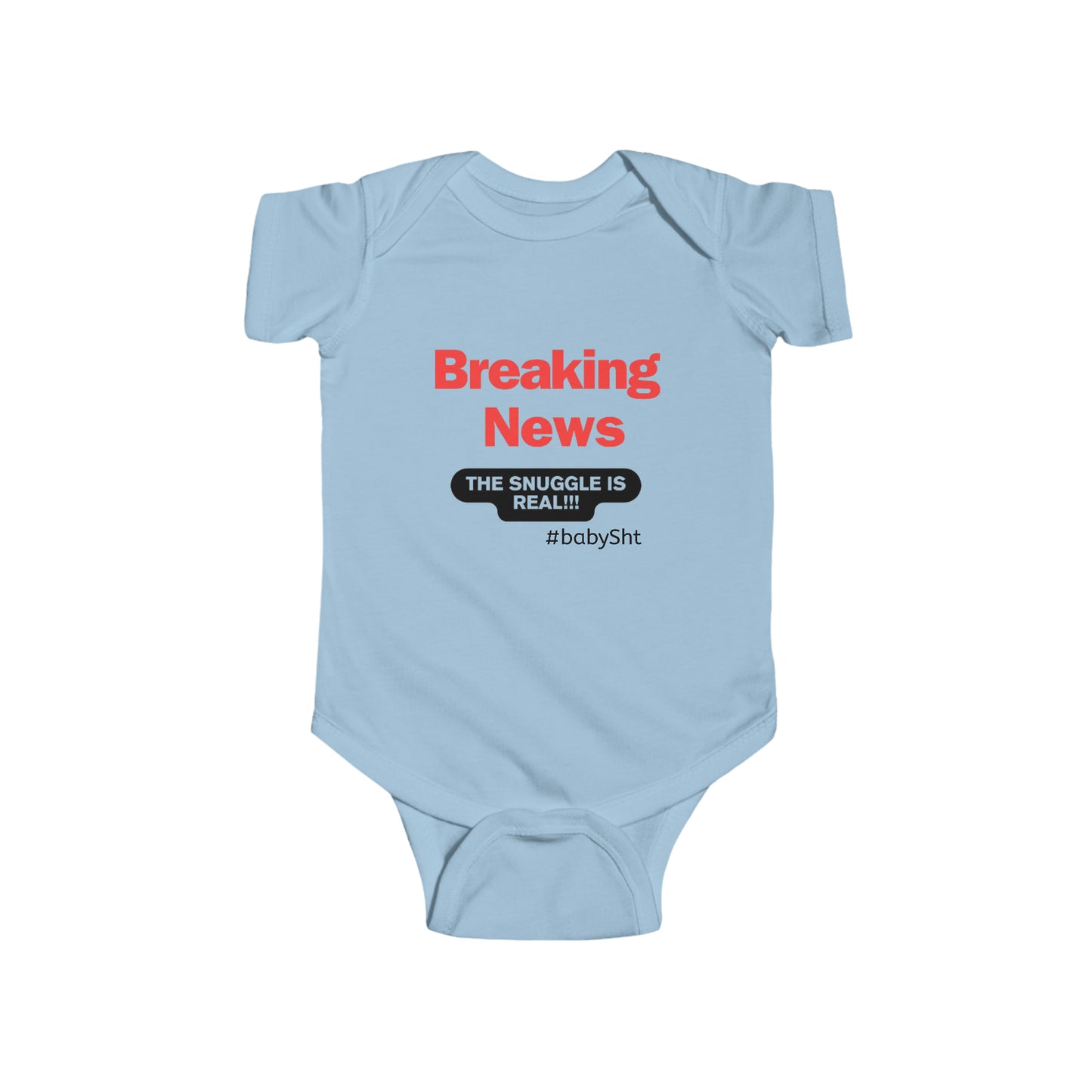 BabySht Presents-- "Breaking News" Onesie