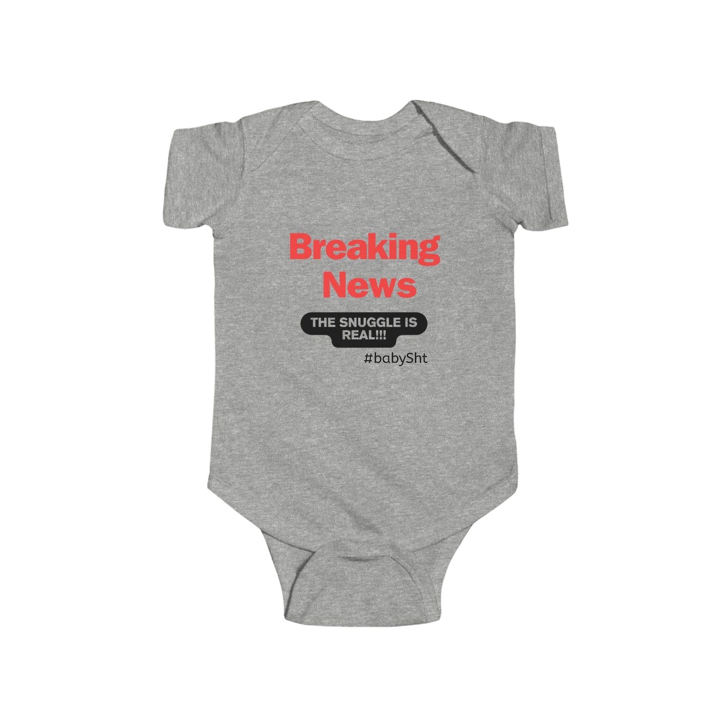 BabySht Presents-- "Breaking News" Onesie