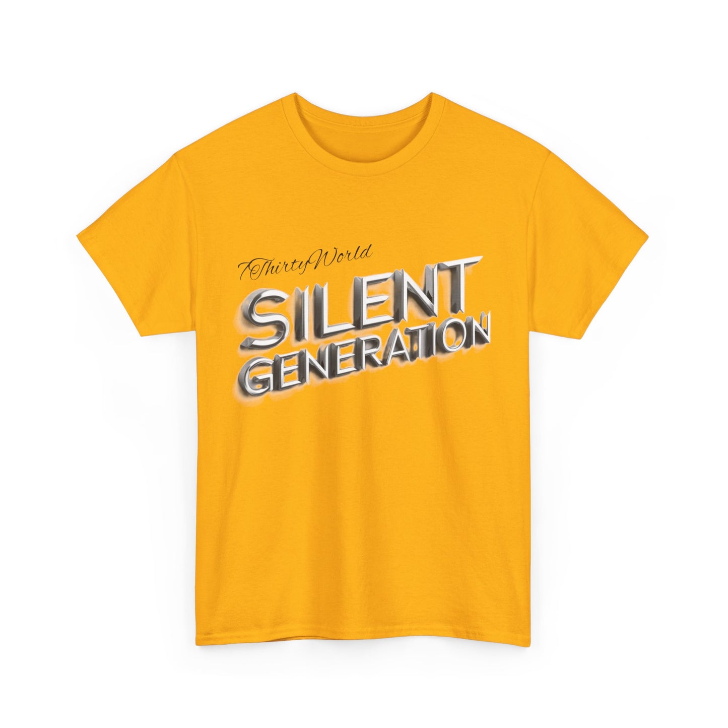 7ThirtyWorld 'Silent Generation Classic Tee'
