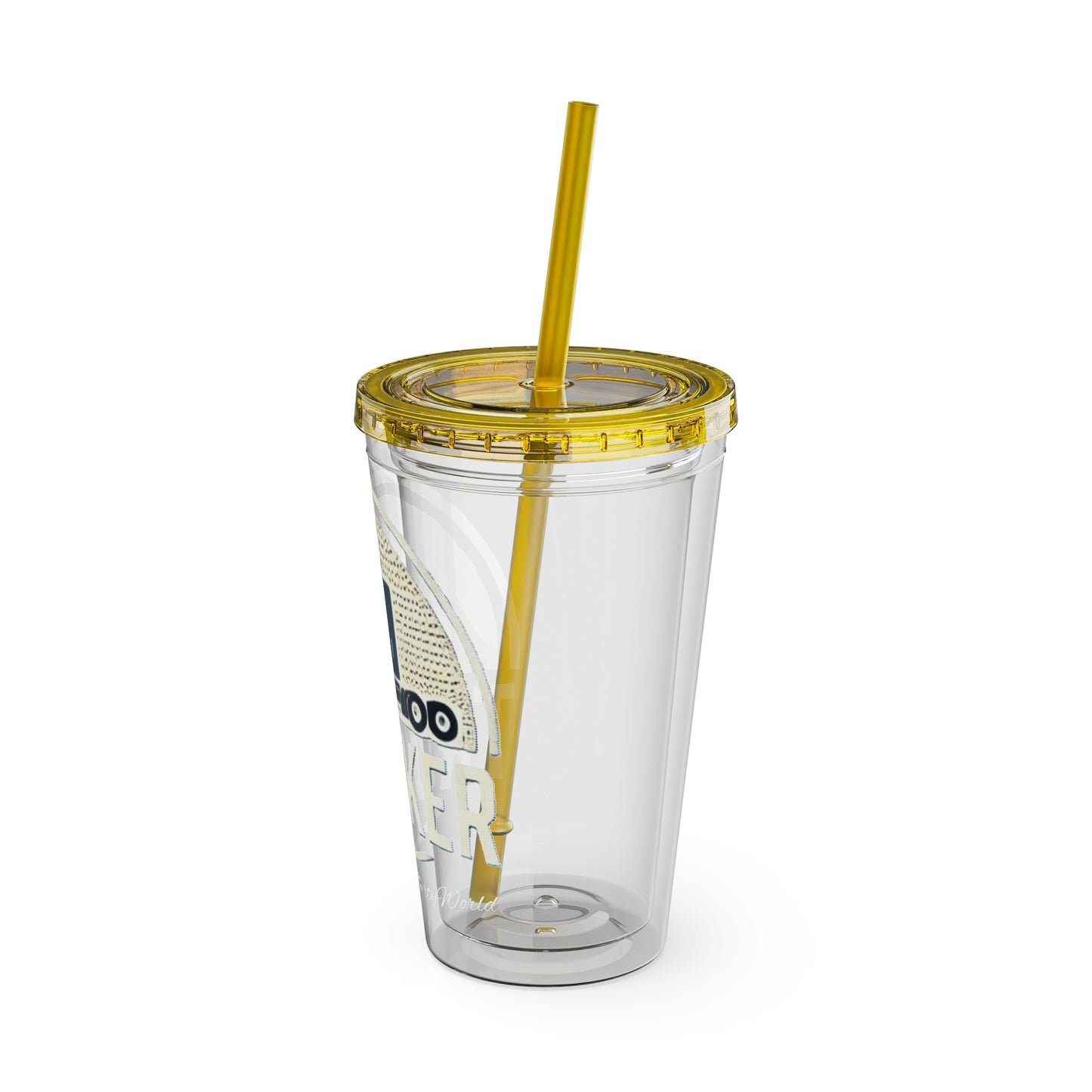 Trucker Sunsplash Tumbler: Sip in Style, Wherever You Go! ππΉ