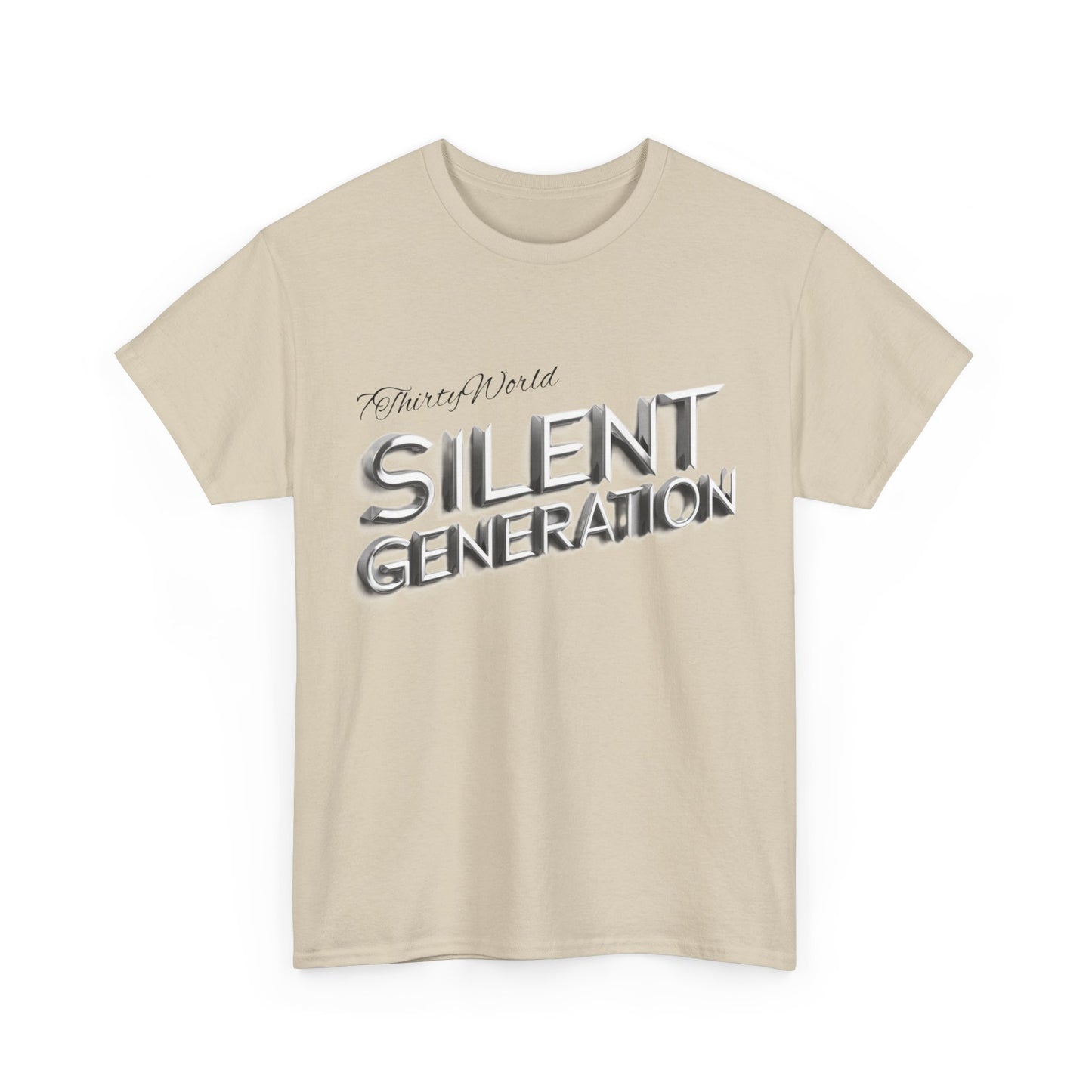 7ThirtyWorld 'Silent Generation Classic Tee'