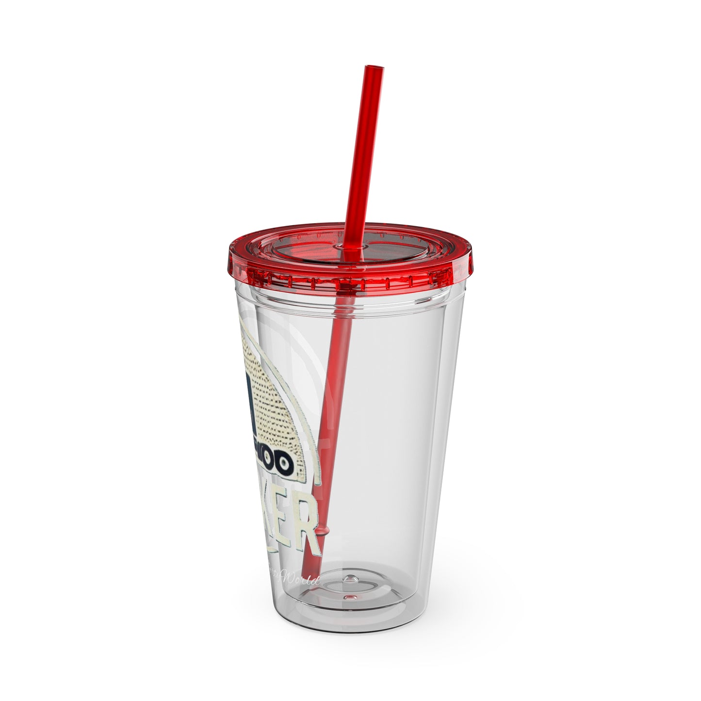 Trucker Sunsplash Tumbler: Sip in Style, Wherever You Go! ππΉ