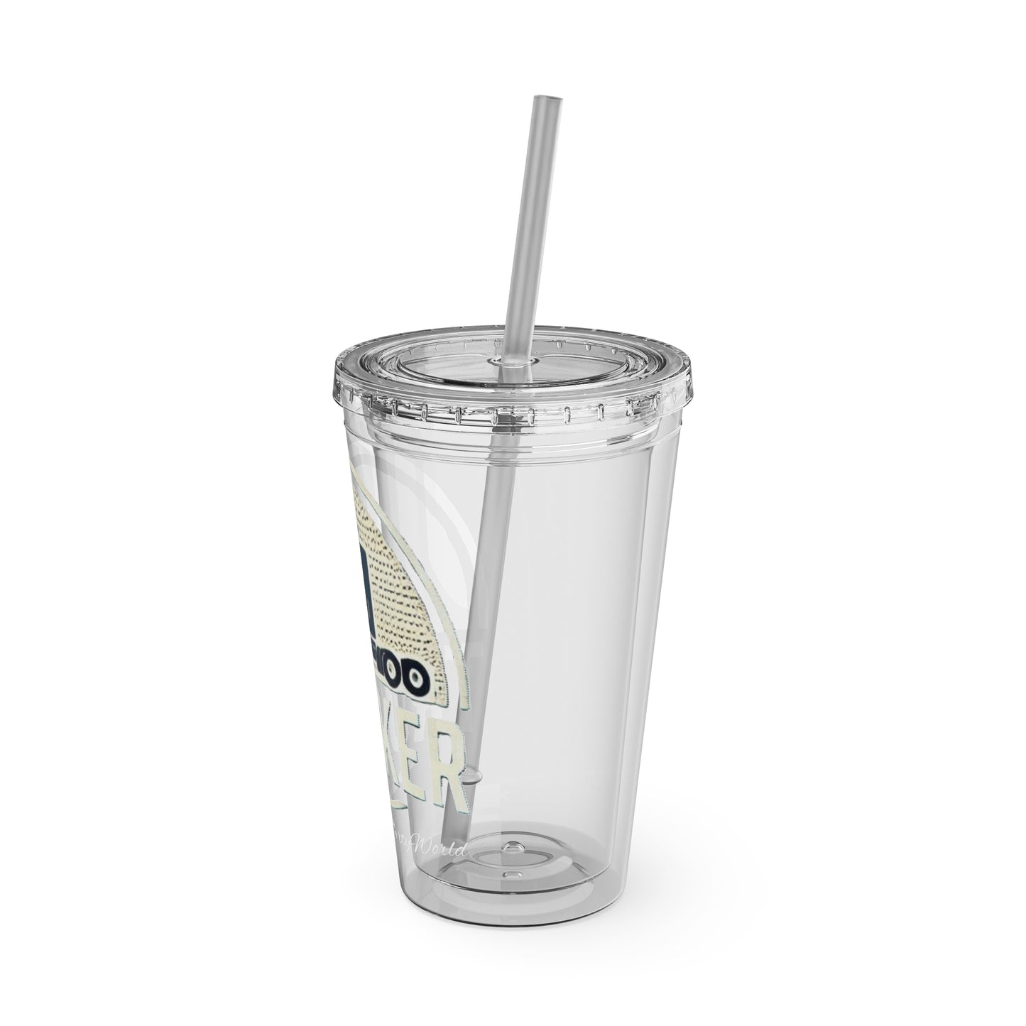 Trucker Sunsplash Tumbler: Sip in Style, Wherever You Go! ππΉ
