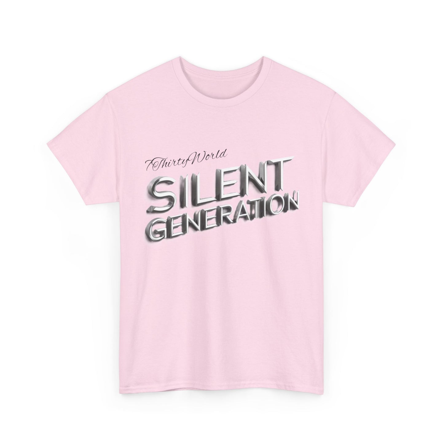 7ThirtyWorld 'Silent Generation Classic Tee'