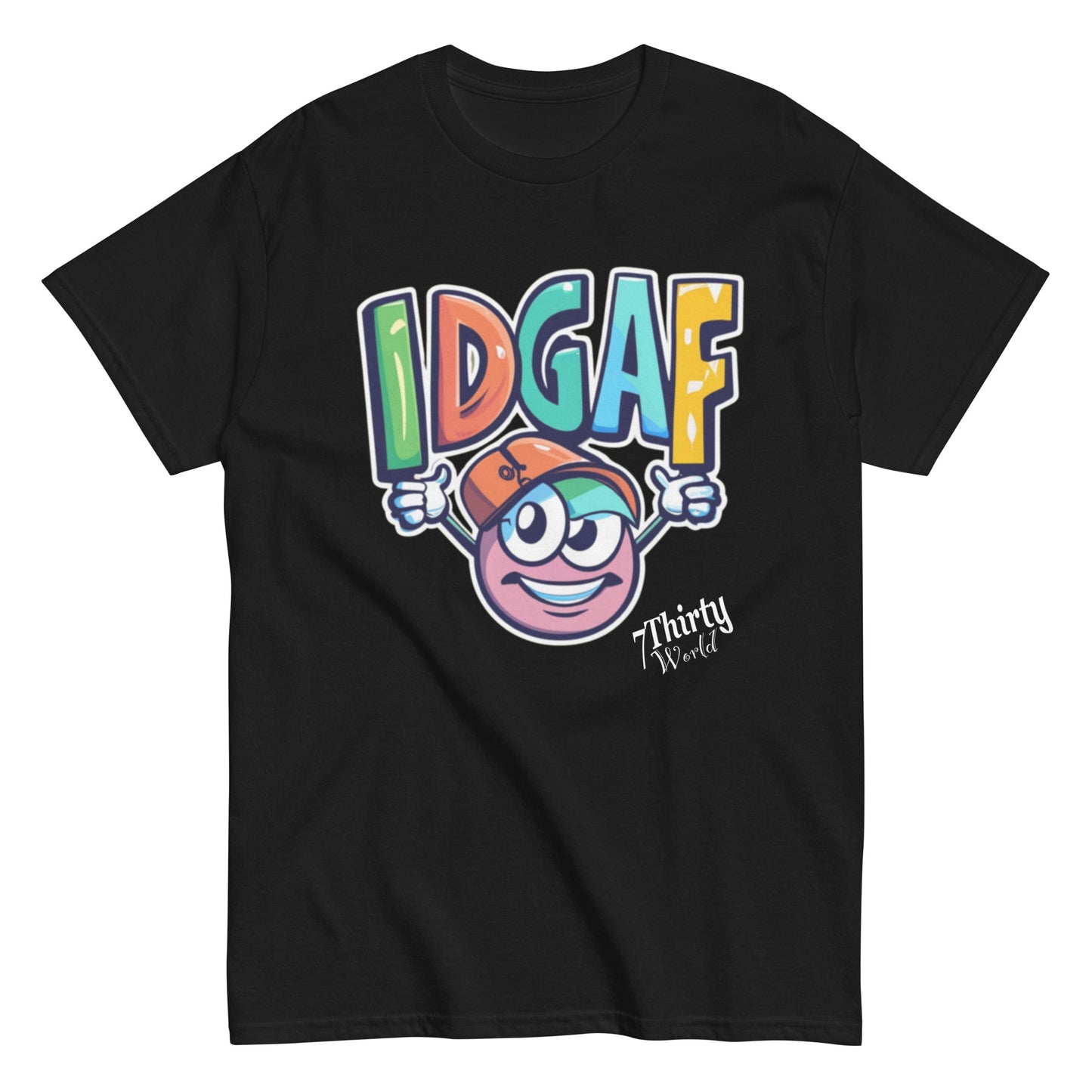 7ThirtyWorld "IDGAF v1" NFT-Shirt from the "Say It With Ya Chest" Collection