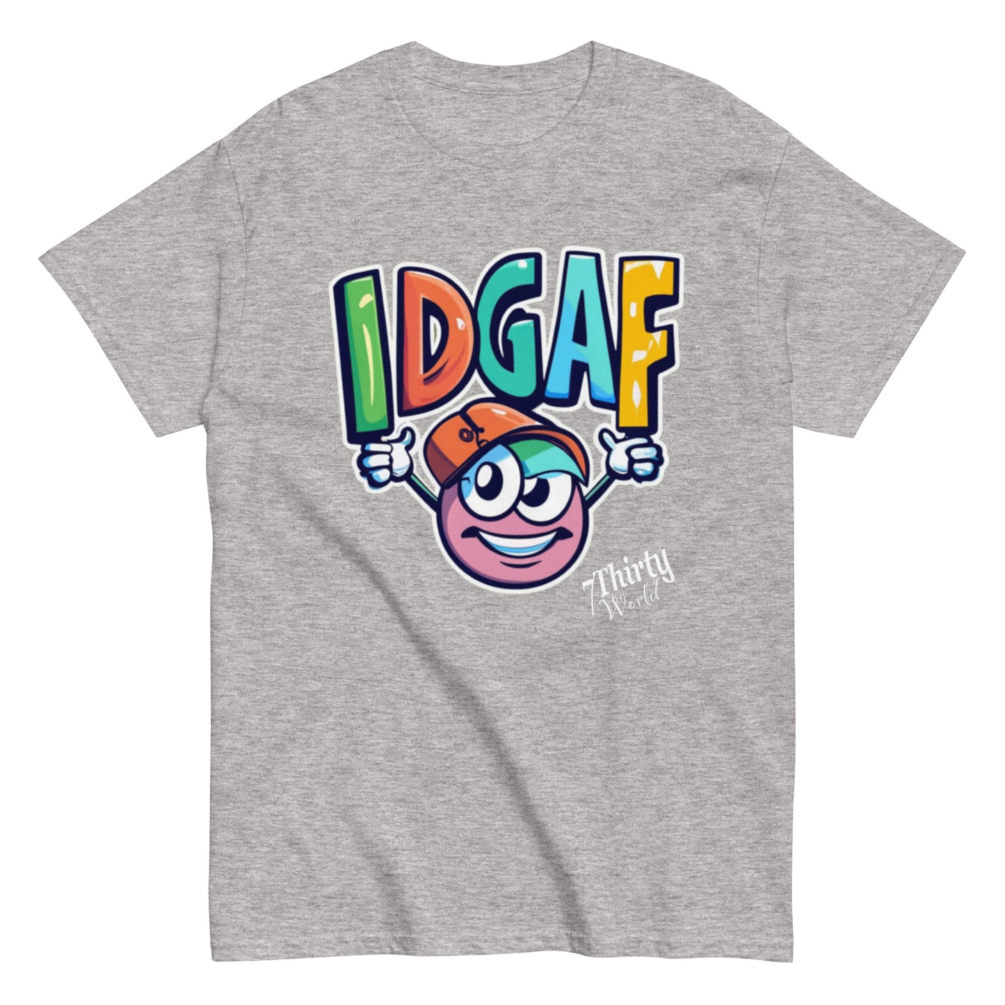 7ThirtyWorld "IDGAF v1" NFT-Shirt from the "Say It With Ya Chest" Collection