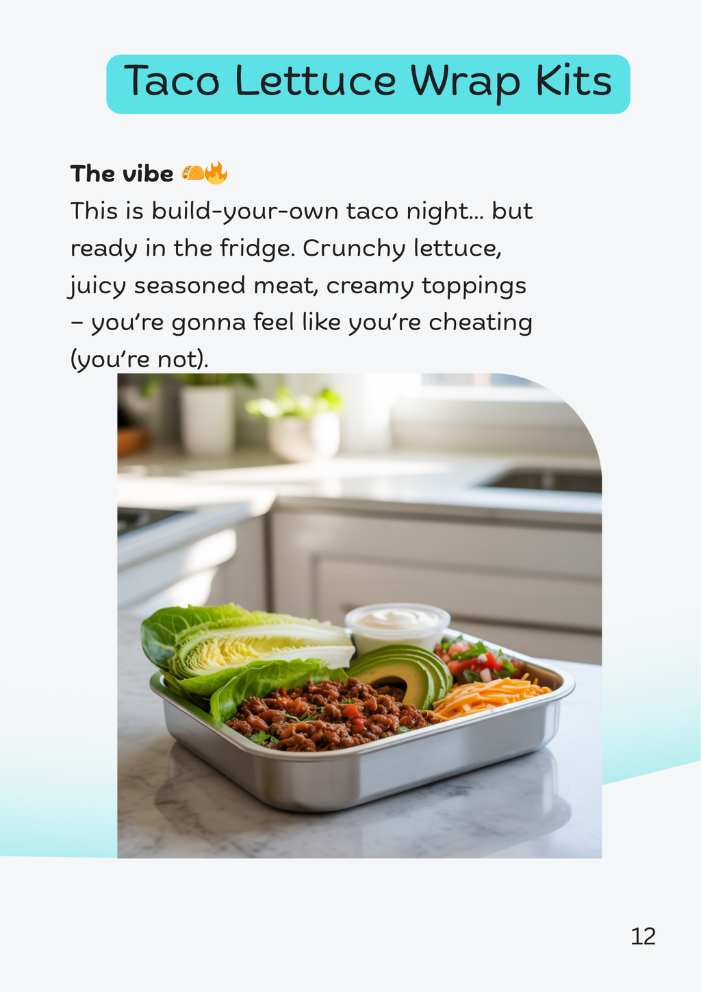 Meal Prep for Keto – 10 Low-Carb Meal Prep Recipes | Digital Keto Cookbook | Keto Lunch & Dinner Meal Plan PDF