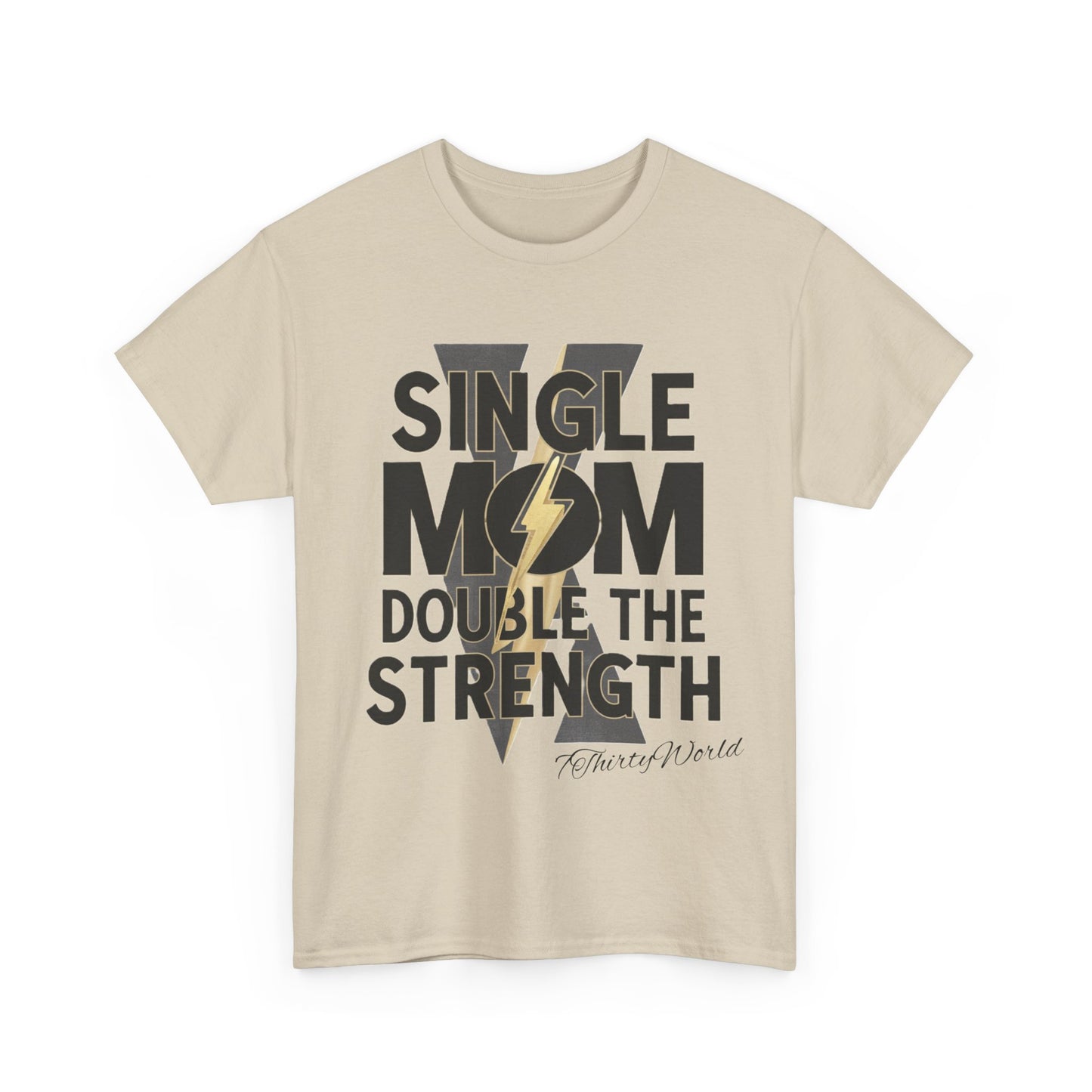 💪 Single Mom, Double the Strength T-Shirt 💪