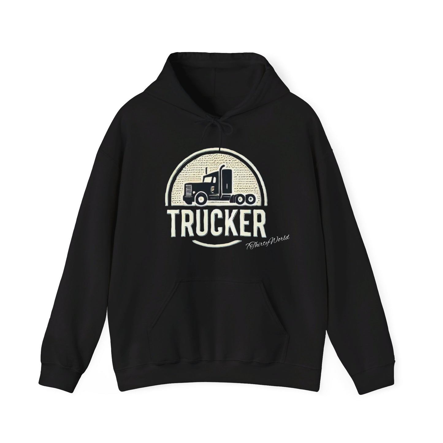 Trucker Hoodie: Keepin' It Cozy on the Road! 🚚🔥