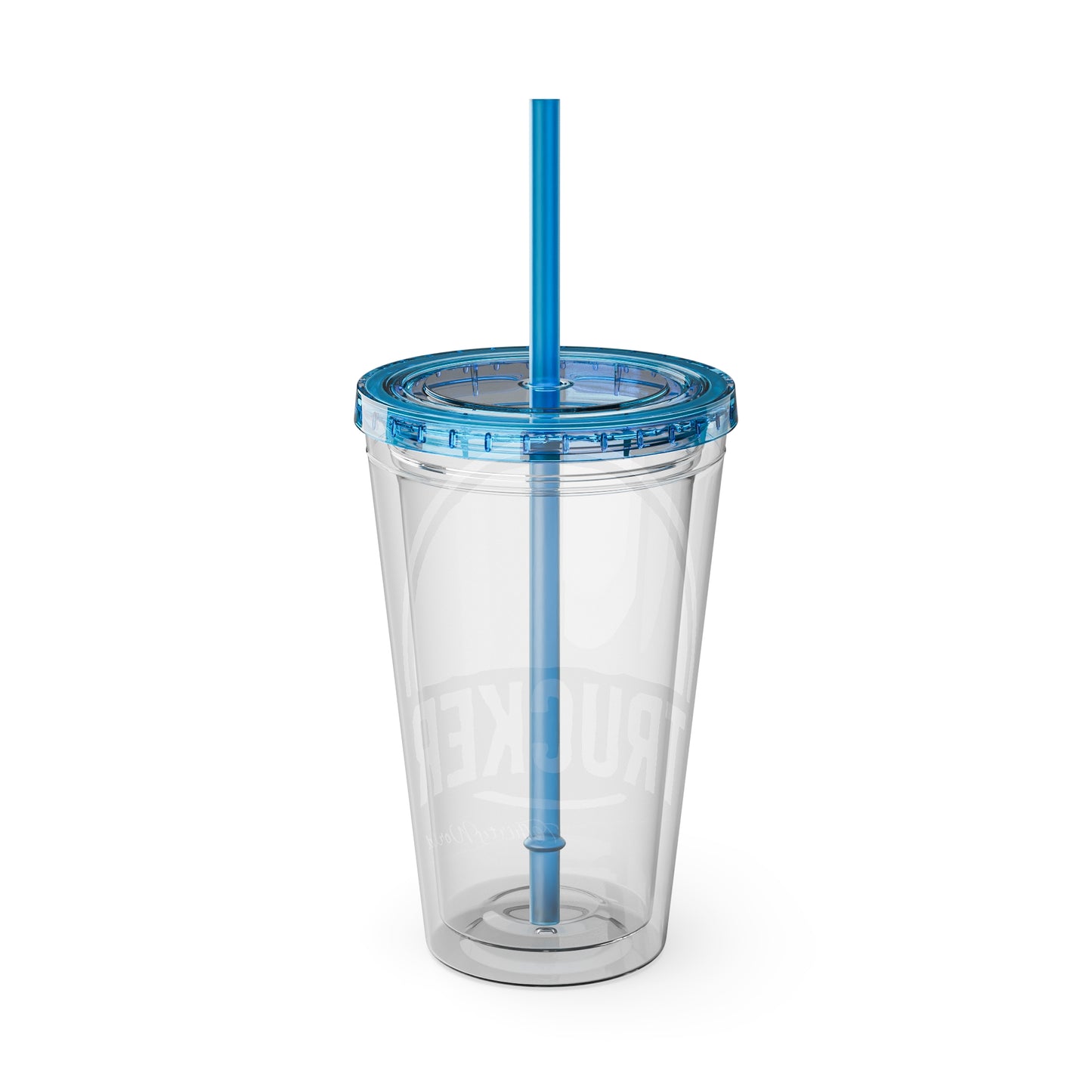 Trucker Sunsplash Tumbler: Sip in Style, Wherever You Go! 🌞🍹