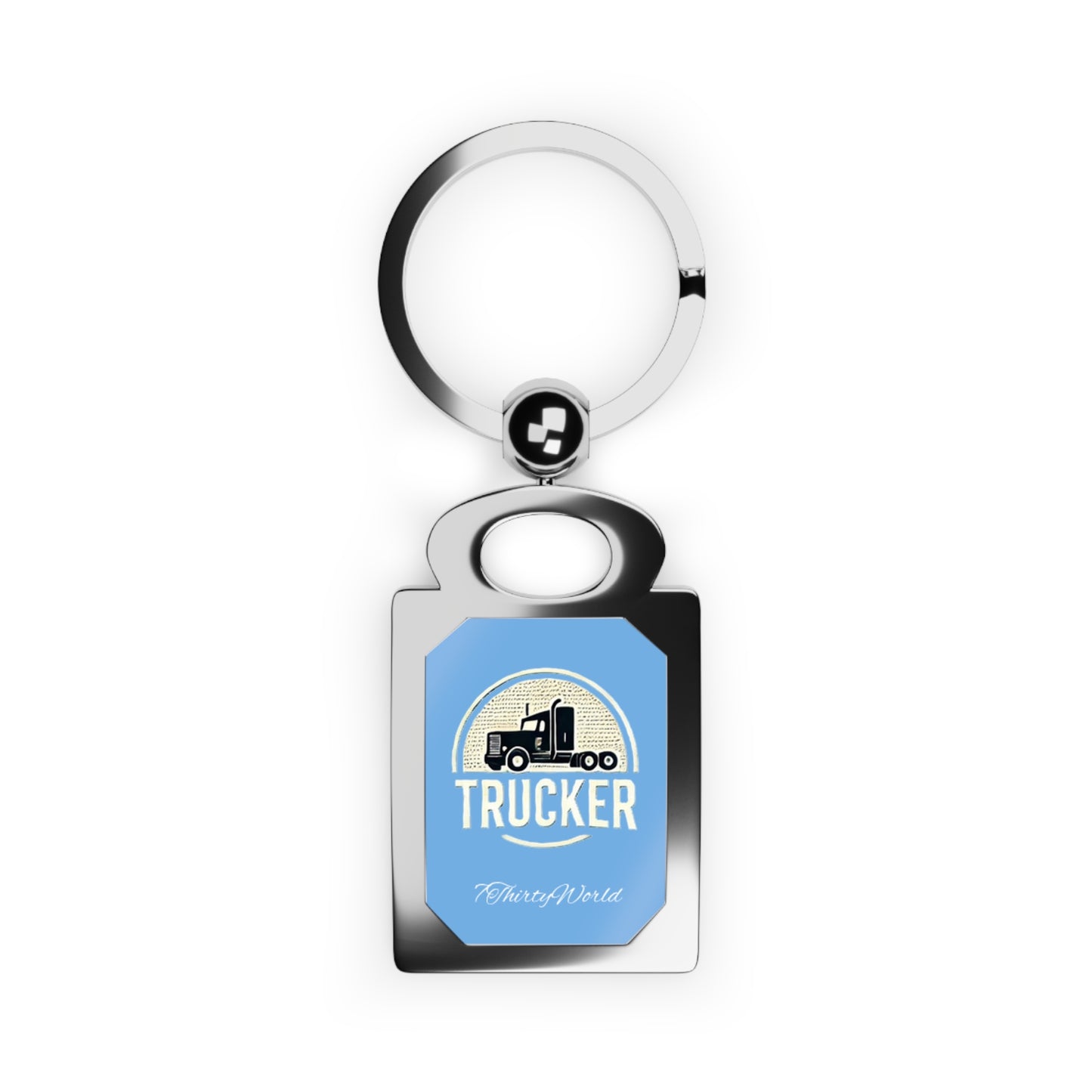 Trucker Keyring: Keep Your Keys in Gear! 🚚🔑