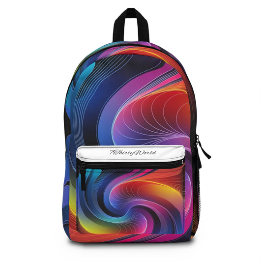 7ThirtyWorld Abstract Backpack