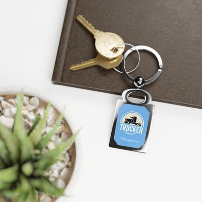 Trucker Keyring: Keep Your Keys in Gear! 🚚🔑