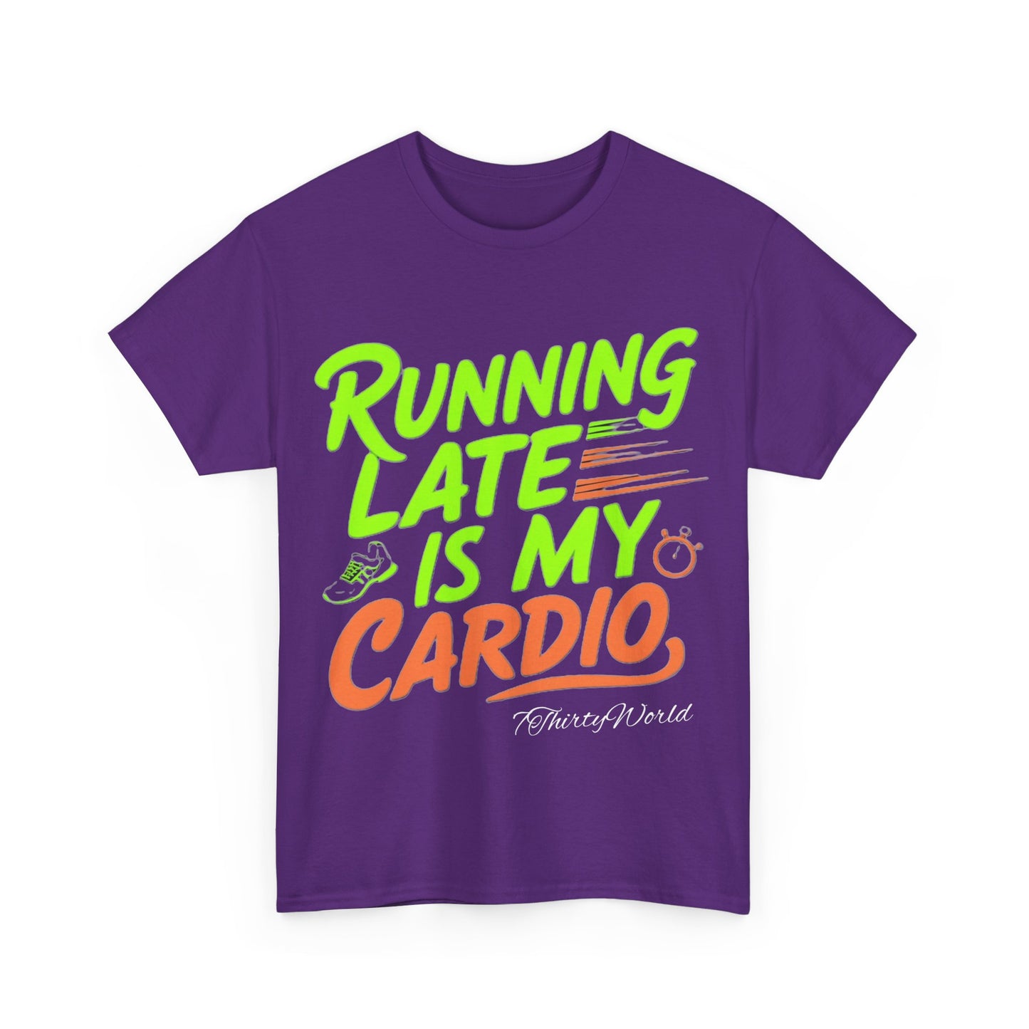 🚀 Running Late is My Cardio T-Shirt 🚀