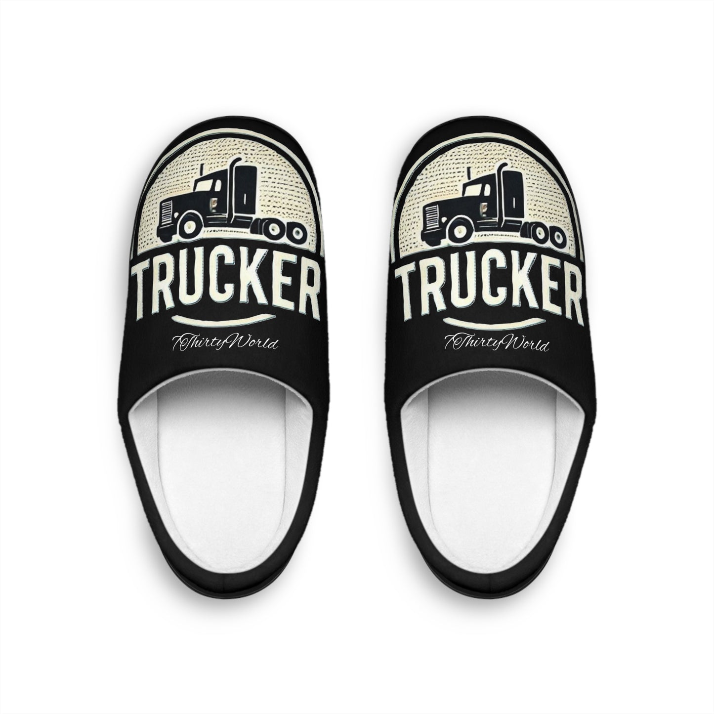 Trucker Slippers: Kick Back After the Haul! 🚚👟