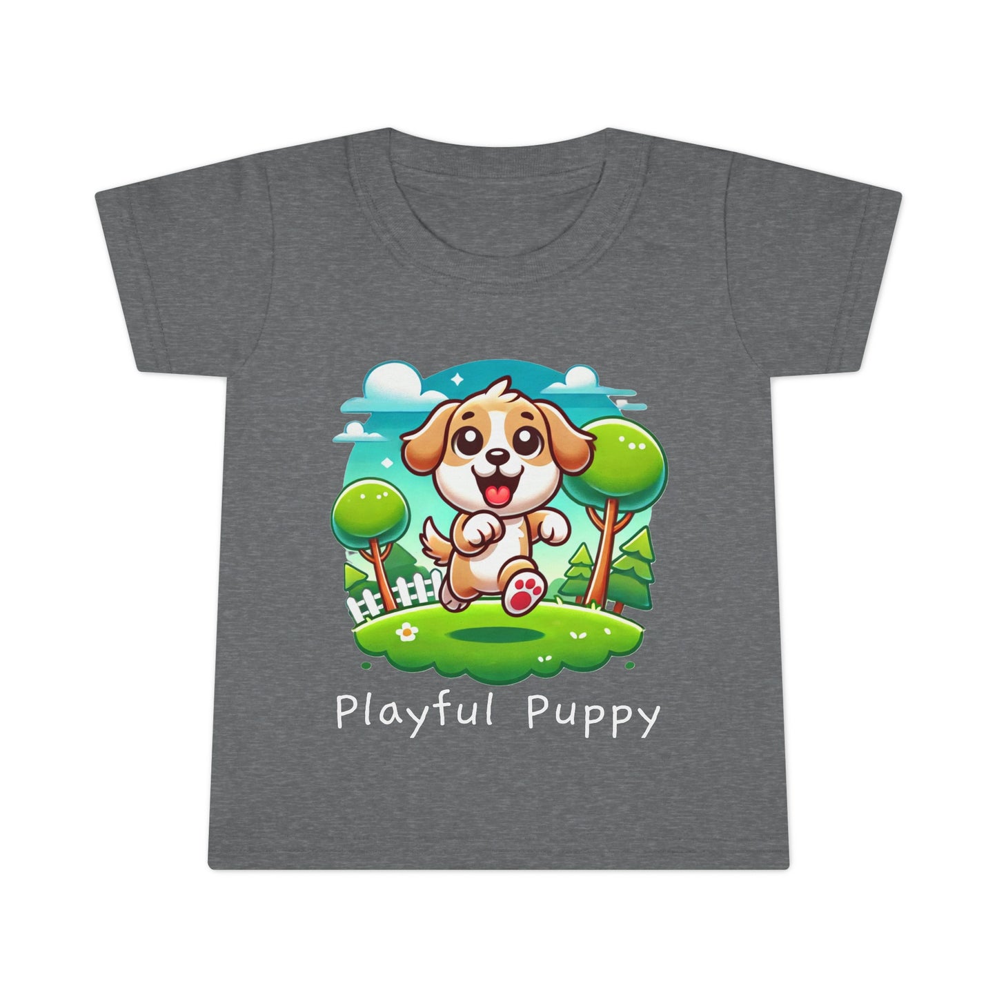 Playful Puppy Toddler T-Shirt! 🐶✨