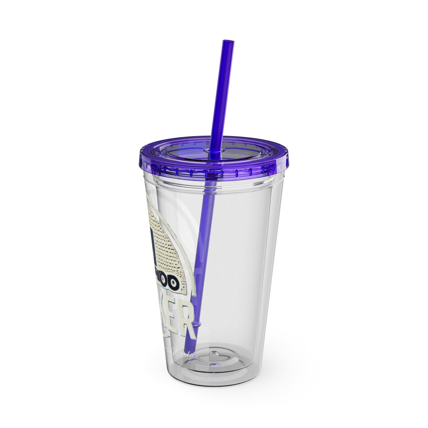 Trucker Sunsplash Tumbler: Sip in Style, Wherever You Go! 🌞🍹