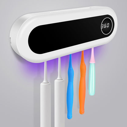 Wall Mounted Toothbrush Holder Smart Toothbrush UV Sterilizer For Bathroom Accessories