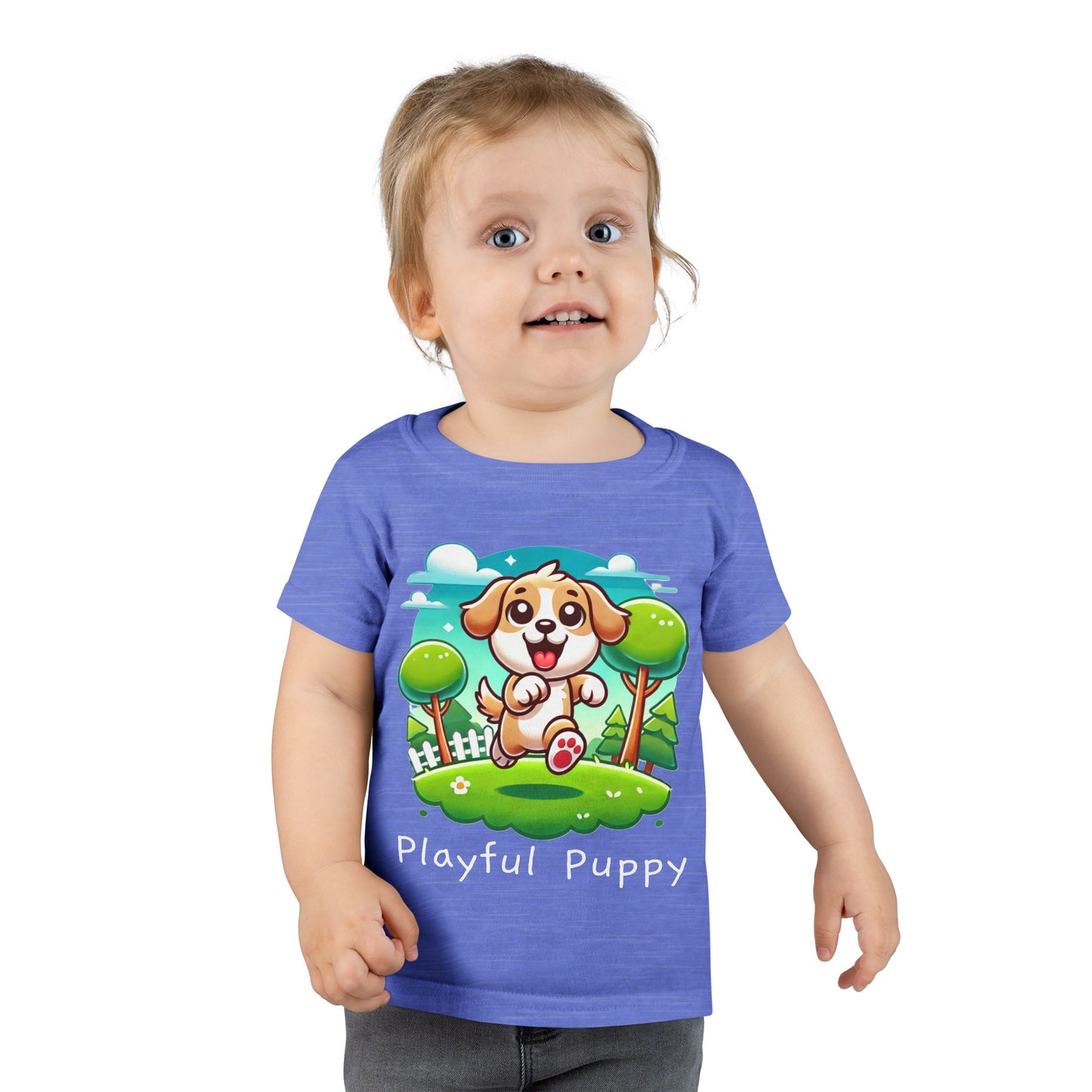 Playful Puppy Toddler T-Shirt! 🐶✨