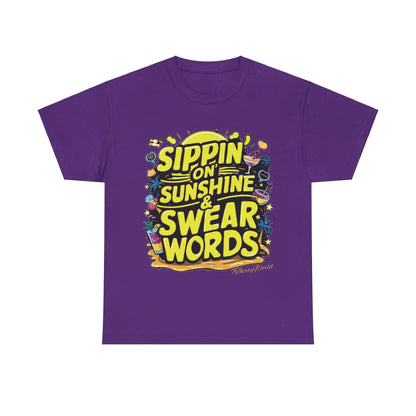 🌞 Sippin' on Sunshine & Swear Words T-Shirt 🌞