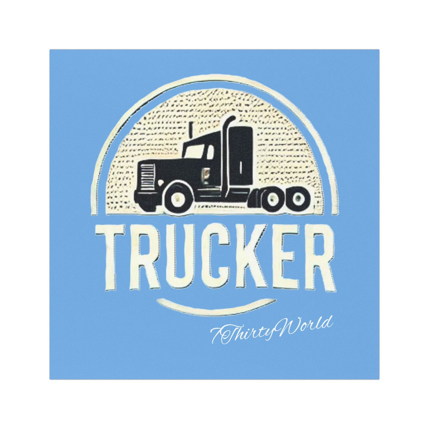 Trucker Sticker: Stick It, Show It, Own the Road! 🚚💪