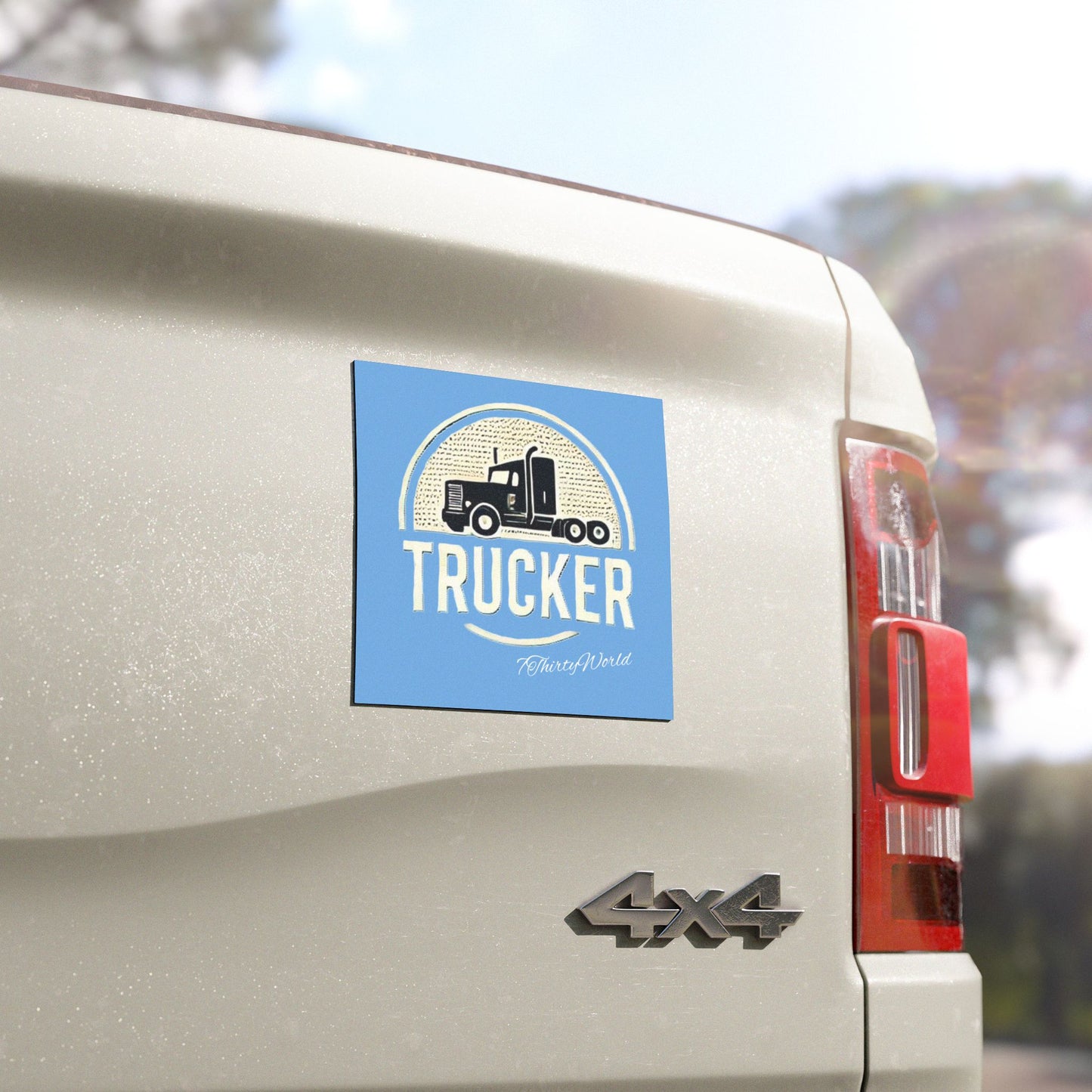 Trucker Sticker: Stick It, Show It, Own the Road! 🚚💪