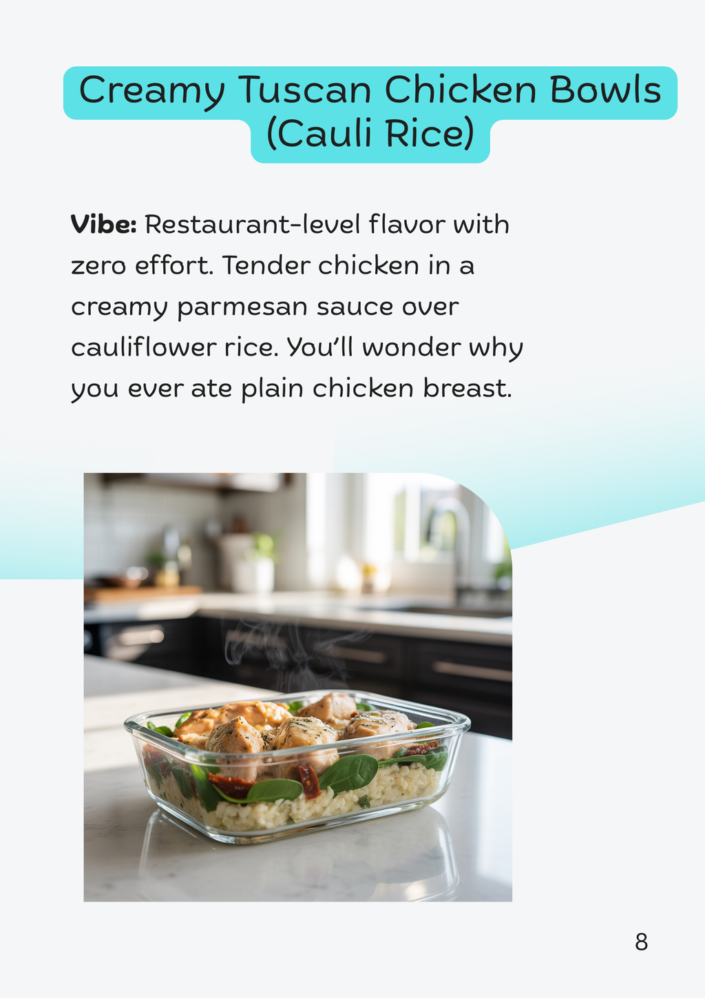Meal Prep for Keto – 10 Low-Carb Meal Prep Recipes | Digital Keto Cookbook | Keto Lunch & Dinner Meal Plan PDF