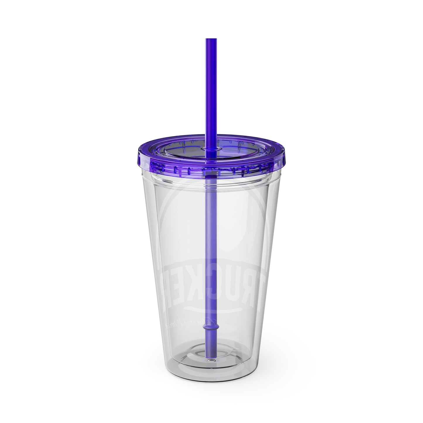 Trucker Sunsplash Tumbler: Sip in Style, Wherever You Go! 🌞🍹