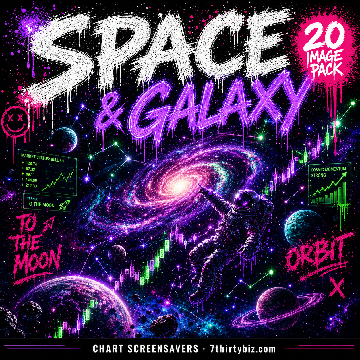 Space and Galaxy pack preview