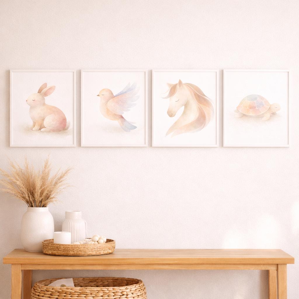 Pet Lovers Collection – Vol. 3 | Modern Abstract Animal Wall Art (Digital Download)