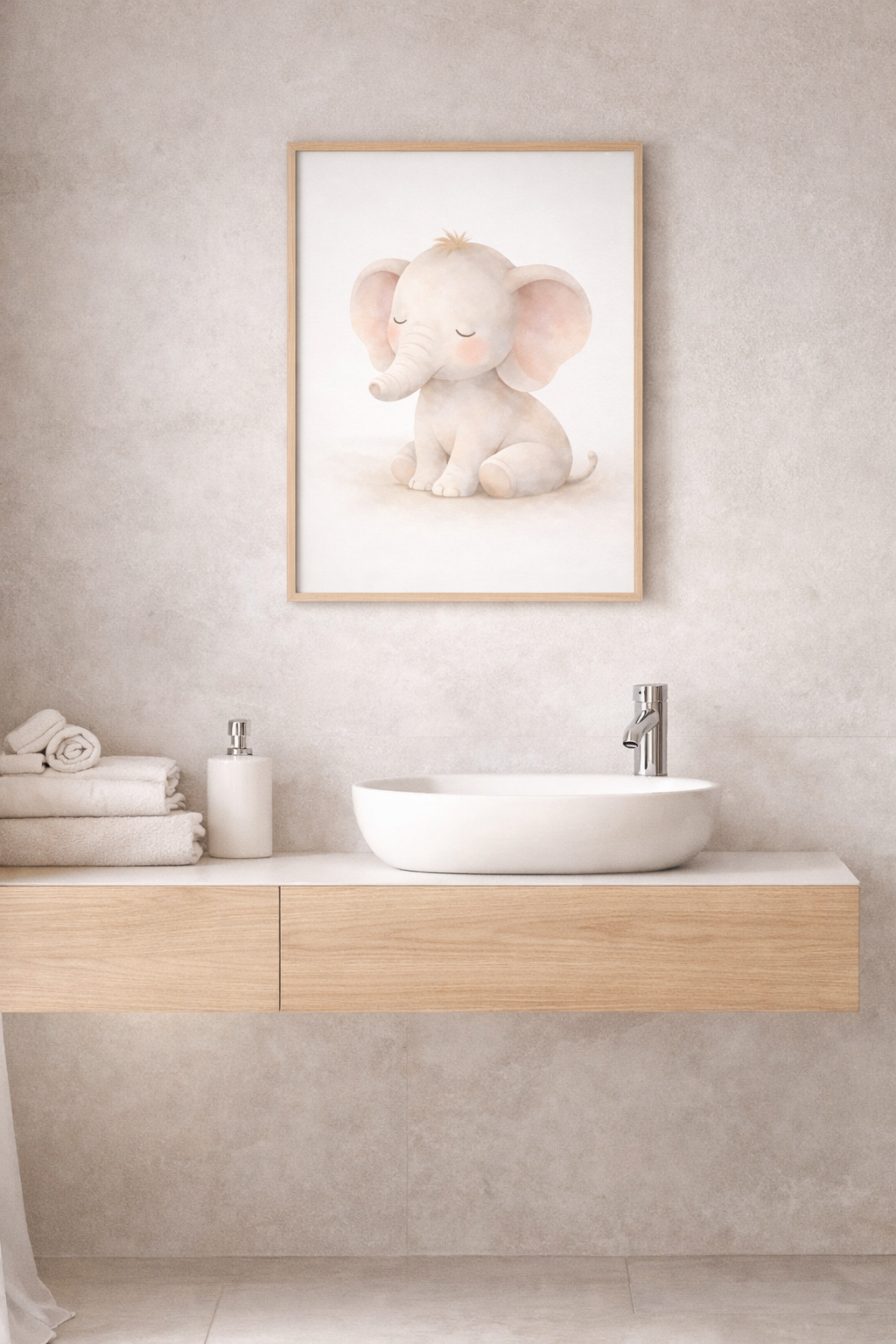 Pet Lovers Vol. 4 – Soft Watercolor Baby Animal Wall Art (Digital Download)