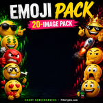 Emojis — 20 Chart Screensavers