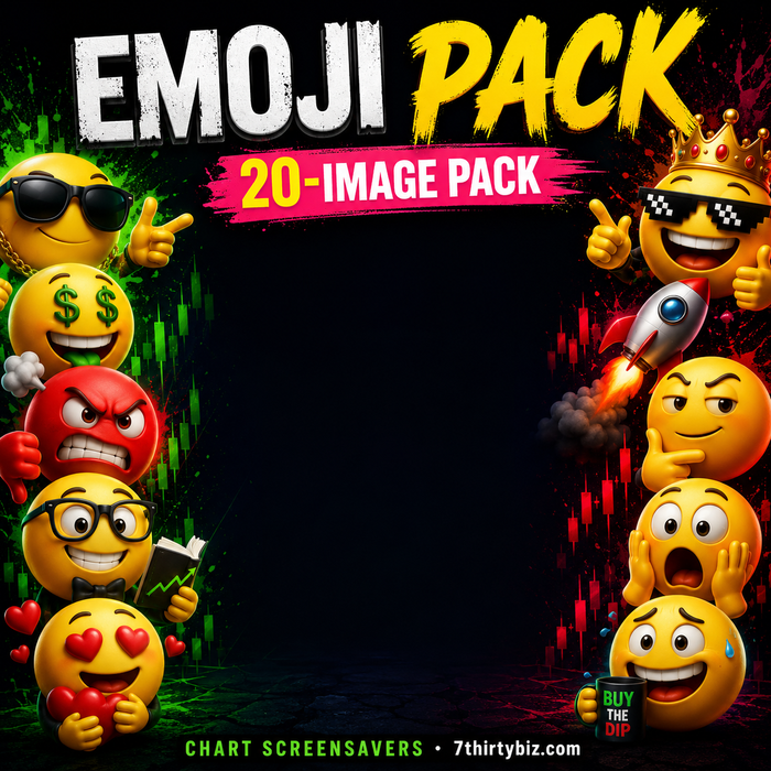 Emojis — 20 Chart Screensavers