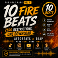 The Heat Pack Vol. 1 — Afrobeats × Trap Fusion | 10 Royalty-Free Beats | Digital Download
