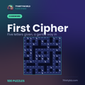 First cipher 100 codeword puzzles — a Puzzle Studio pack