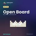 Open board 100 emoji mahjong boards — a Puzzle Studio pack