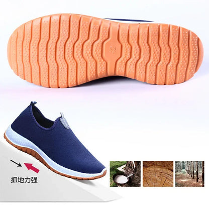 7ThirtyWorld Leisure Sports Cloth Shoes Men's Mesh Breathable Soft Sole Running Shoes