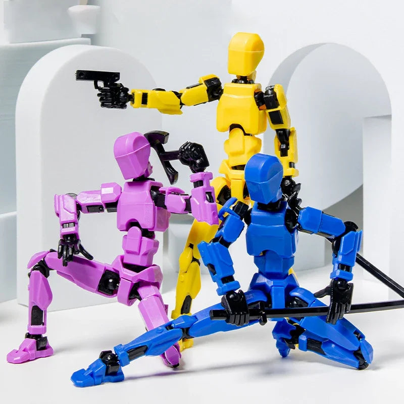 Multi-Jointed Movable Robot Action Figures