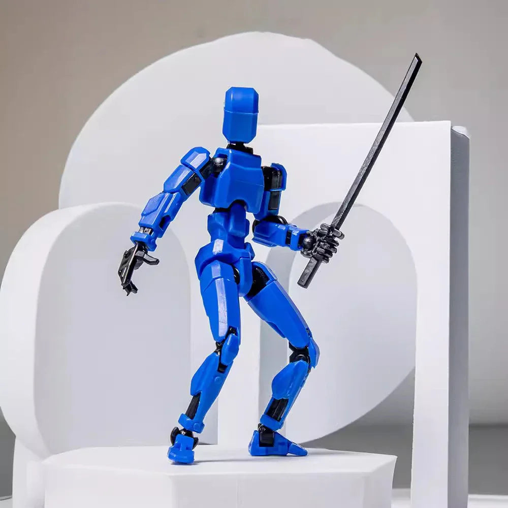 Multi-Jointed Movable Robot Action Figures