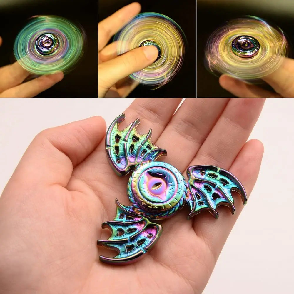 Dragon Wings Eye Tri Fidget Spinner