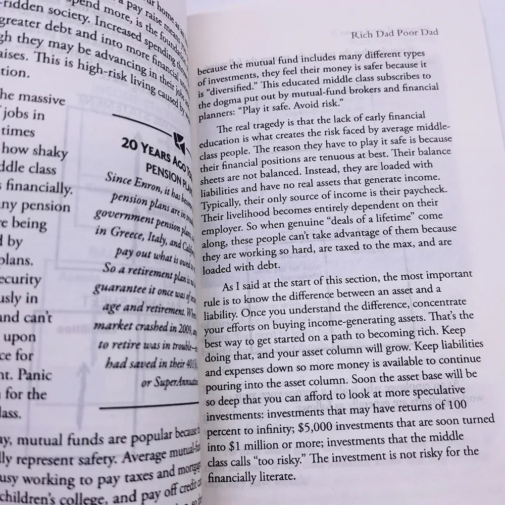 Rich Dad Poor Dad by Robert T. Kiyosaki: What the Rich Teach Their Kids About Money That the Poor and Middle Class Do Not