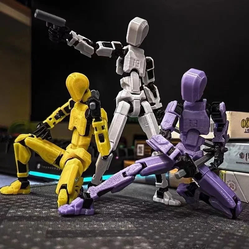 Multi-Jointed Movable Robot Action Figures