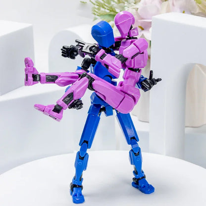 Multi-Jointed Movable Robot Action Figures