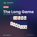 The long game 100 draw three solitaire deals — a Puzzle Studio pack